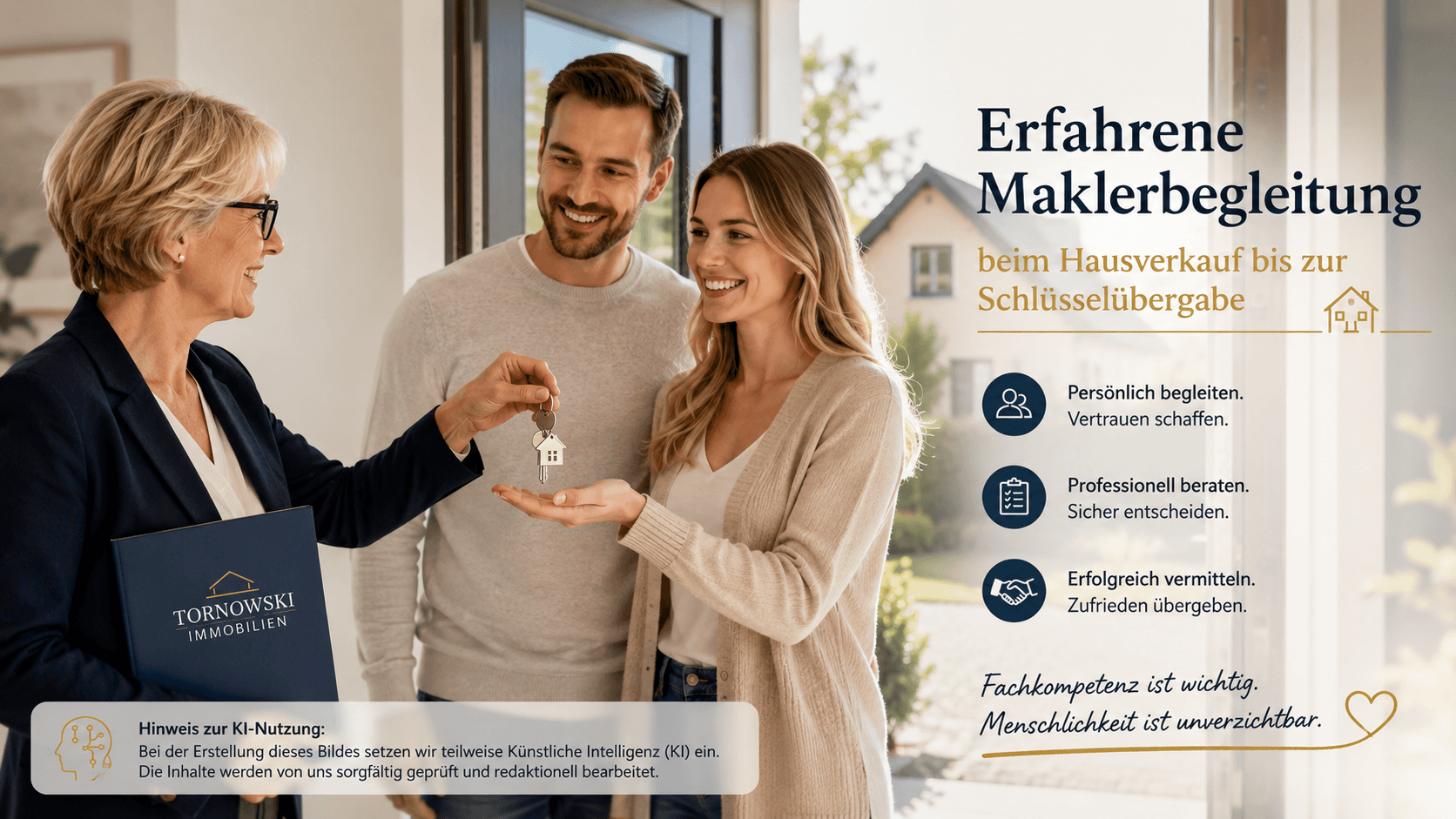 Warum ein guter Makler nicht beim Notartermin aufhört